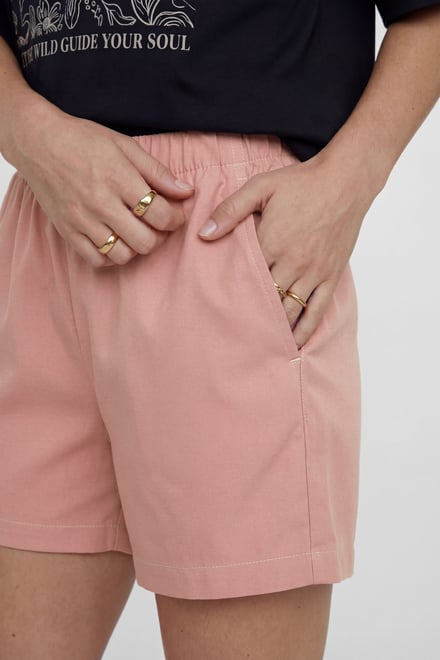 Elasticated Viscose Shorts