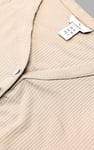 Womens Front Slit Ribbed Midi Dress