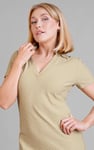 Deep V-Neck Polo Collar Mini Dress