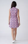 Wild Garden Print Button-Through Shirt Dress