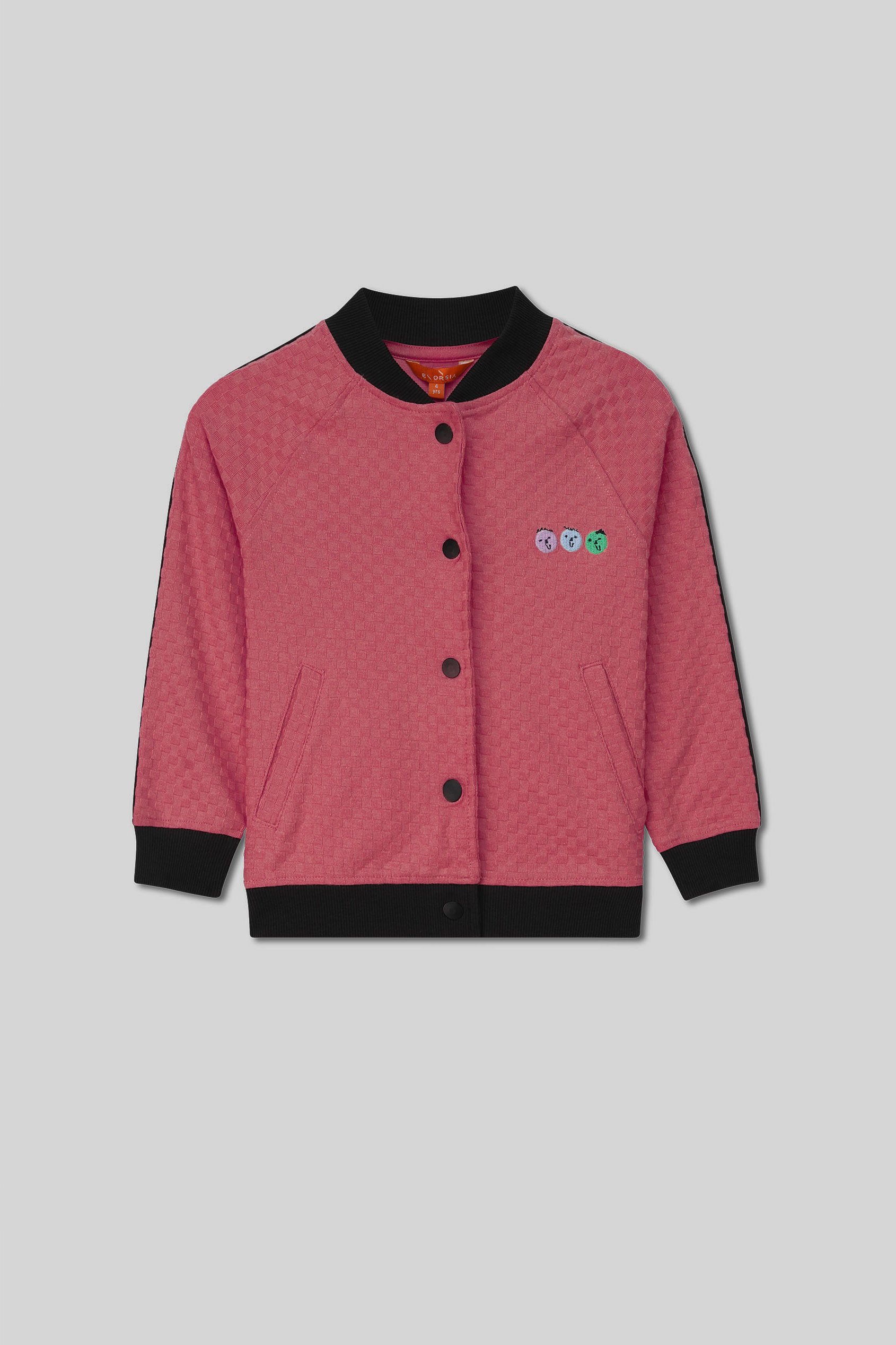 Boys Chest Embroidery Bomber Jacket ( 12/18mths-7yrs)