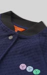 Boys Chest Embroidery Bomber Jacket ( 12/18mths-7yrs)