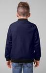 Boys Chest Embroidery Bomber Jacket ( 12/18mths-7yrs)