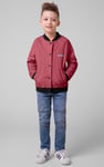 Boys Chest Embroidery Bomber Jacket ( 12/18mths-7yrs)