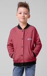Boys Chest Embroidery Bomber Jacket ( 12/18mths-7yrs)