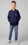 Boys Chest Embroidery Bomber Jacket ( 12/18mths-7yrs)