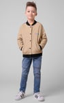 Boys Chest Embroidery Bomber Jacket ( 12/18mths-7yrs)