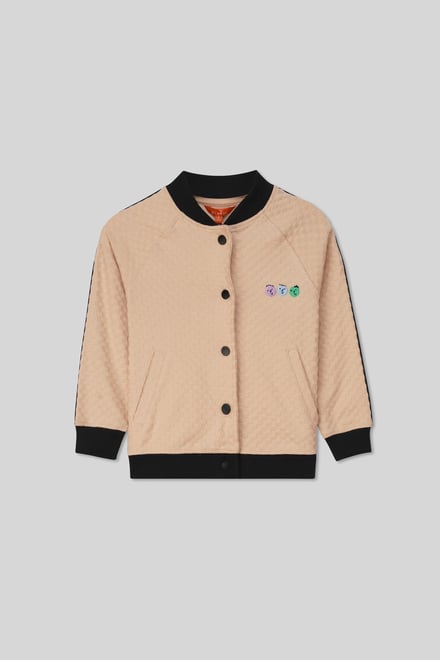Boys Chest Embroidery Bomber Jacket ( 12/18mths-7yrs)