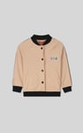 Boys Chest Embroidery Bomber Jacket ( 12/18mths-7yrs)