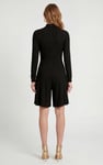 Womens High Neck Long Sleeve Playsuit
