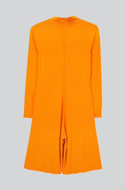 Womens High Neck Long Sleeve Playsuit