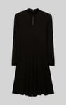 Womens High Neck Long Sleeve Playsuit
