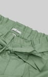 Paperbag Waist Cotton Shorts