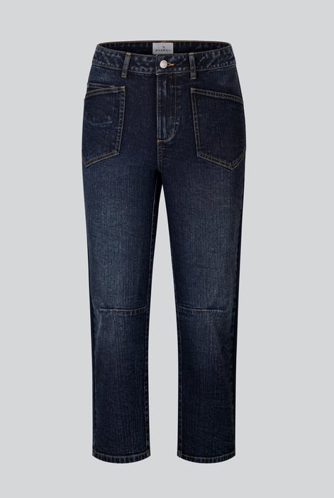 Women's Blue Straight Fit Jeans