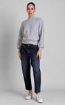 Women's Straight Fit Cropped Jeans