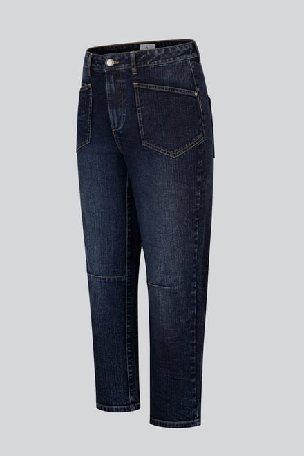 Women's Straight Fit Cropped Jeans