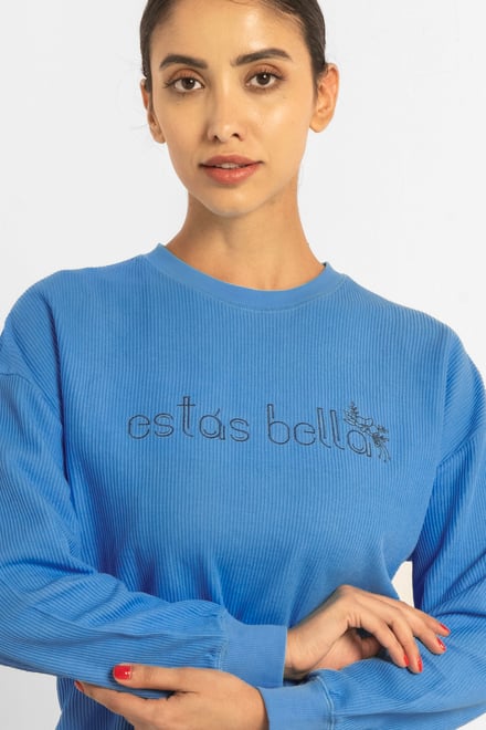 Estás Bella Long Sleeve Sweatshirt