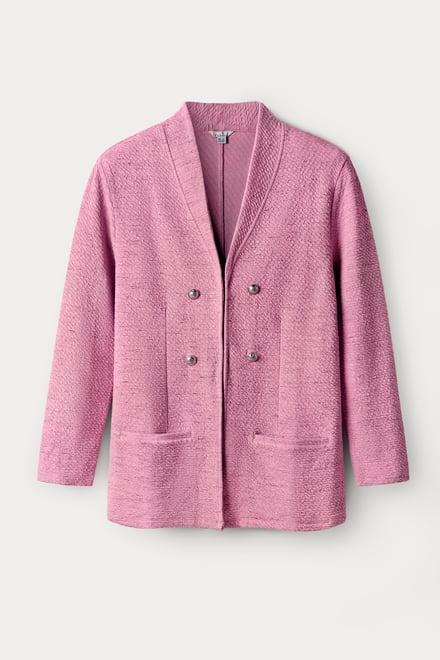 Womens Slim Fit Knit Jacket