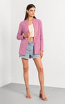 Womens Slim Fit Knit Jacket
