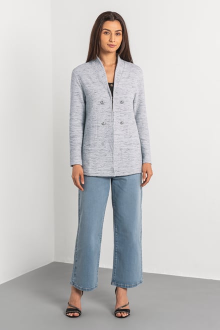 Womens Slim Fit Knit Jacket