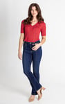 Lift Skinny And Shape Low Rise Flared Jeans