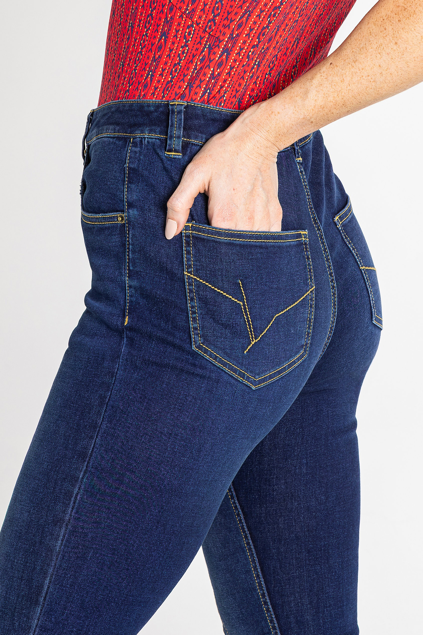 Lift Skinny And Shape Low Rise Flared Jeans