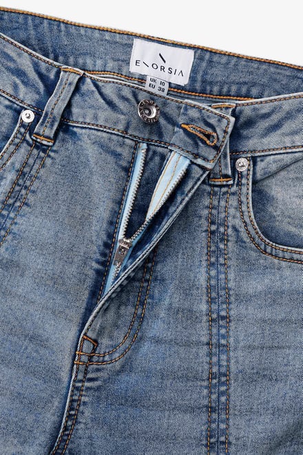 Lift Skinny And Shape Low Rise Flared Jeans