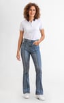 Lift Skinny And Shape Low Rise Flared Jeans