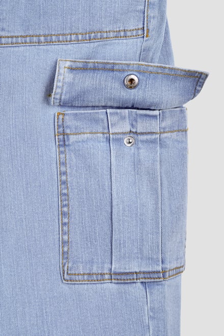 Vintage Straight Leg Cargo Jeans