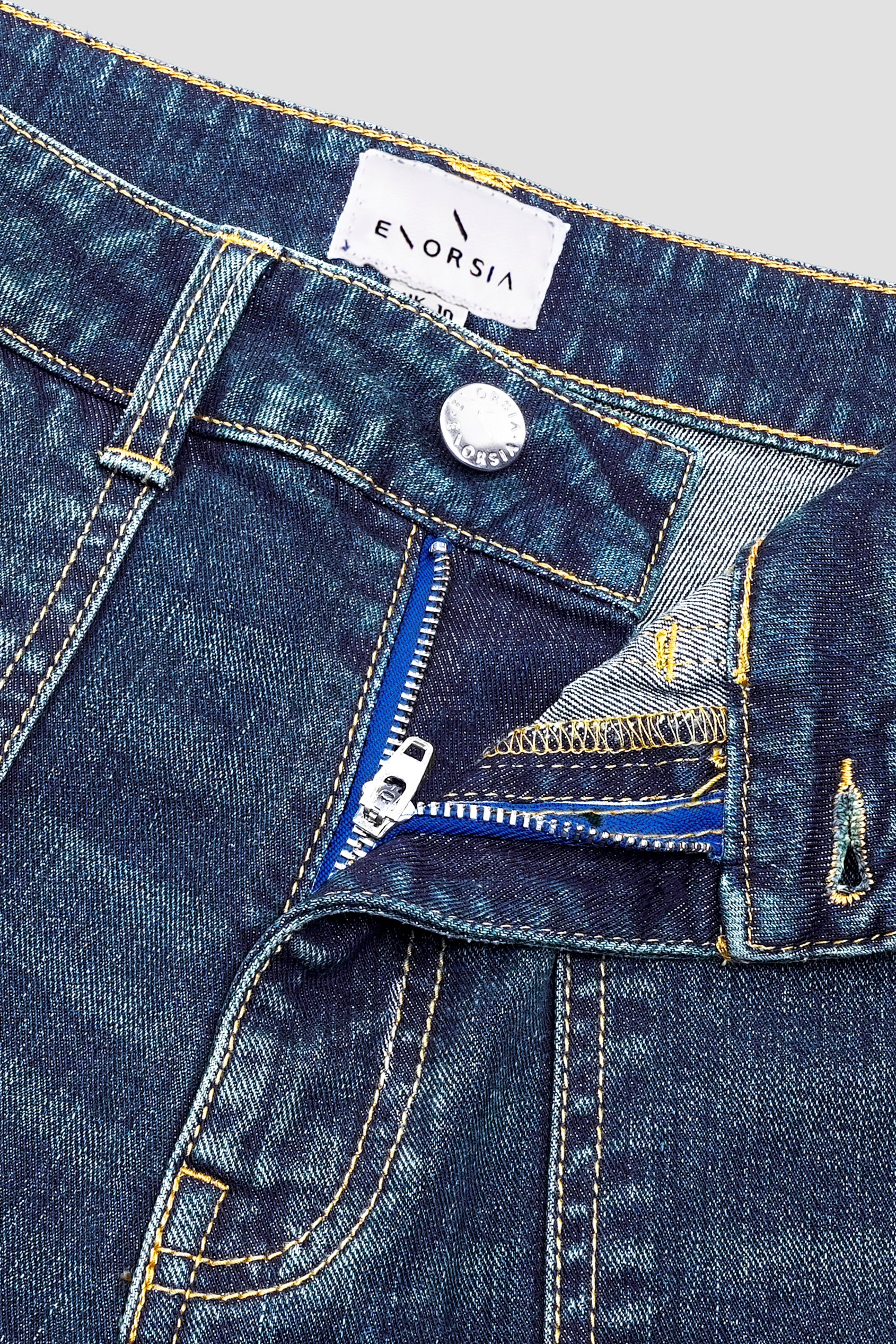 Vintage Straight Leg Cargo Jeans