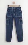 Vintage Straight Leg Cargo Jeans