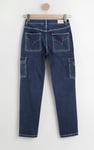 Vintage Straight Leg Cargo Jeans