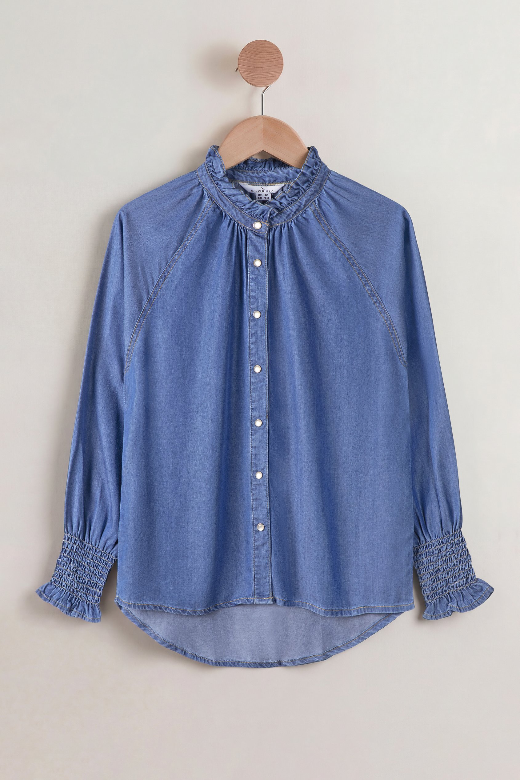 Women's Loose Fit Tencel Denim Shirt