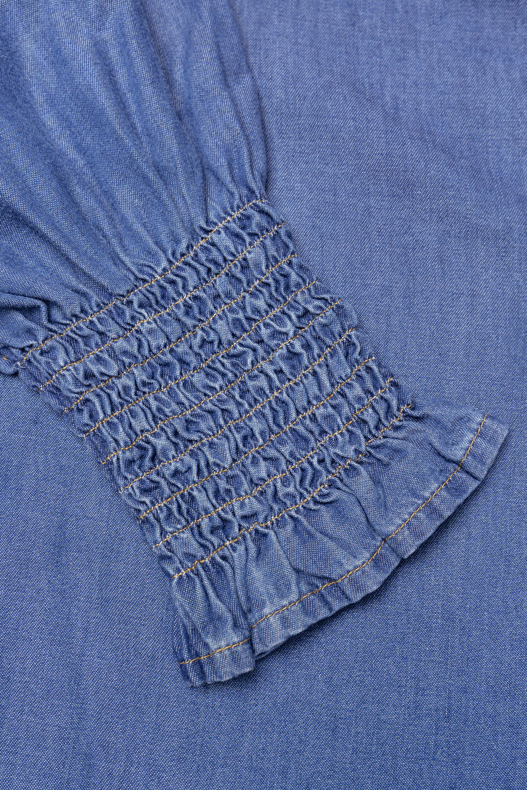Women's Loose Fit Tencel Denim Shirt