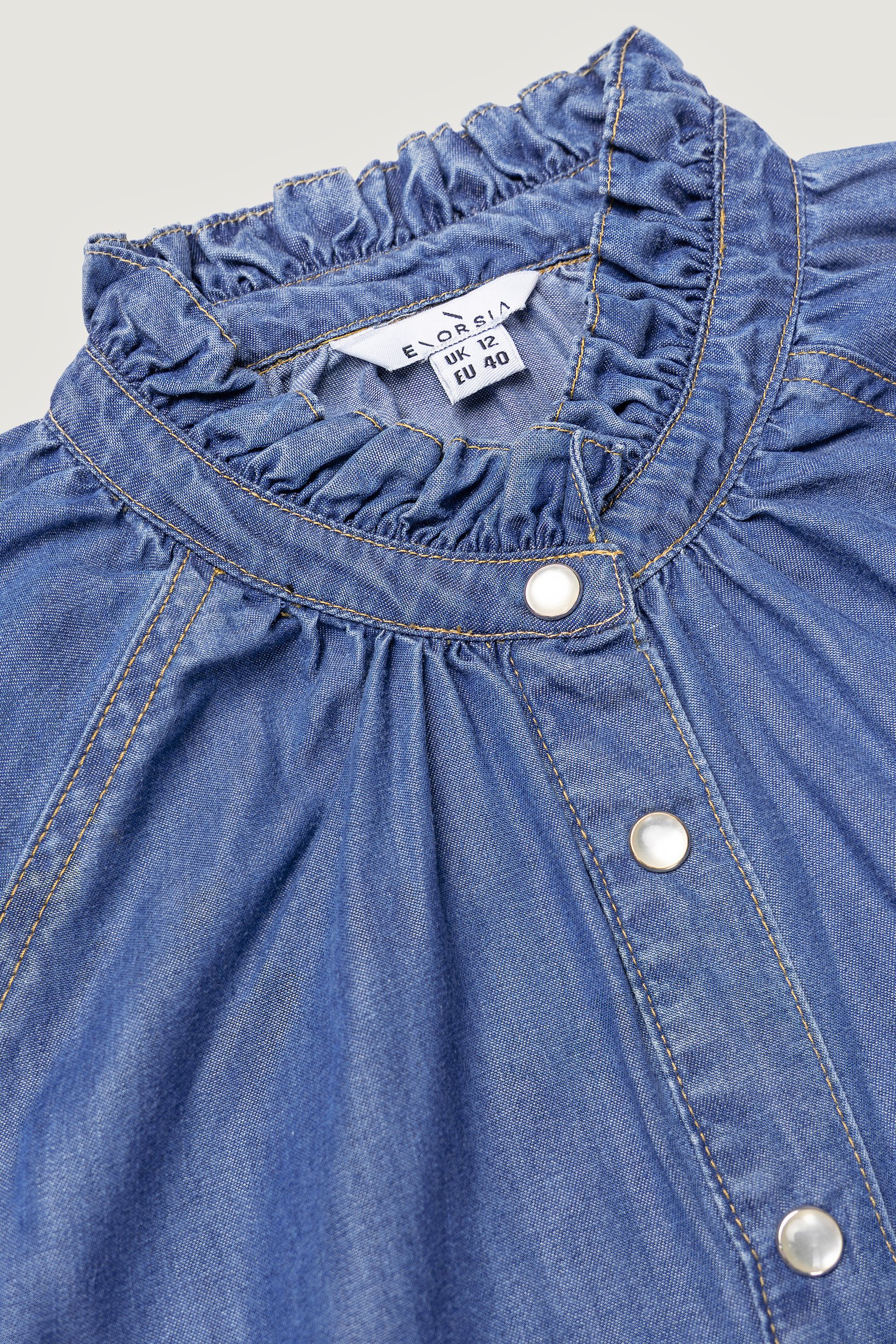 Women's Loose Fit Tencel Denim Shirt