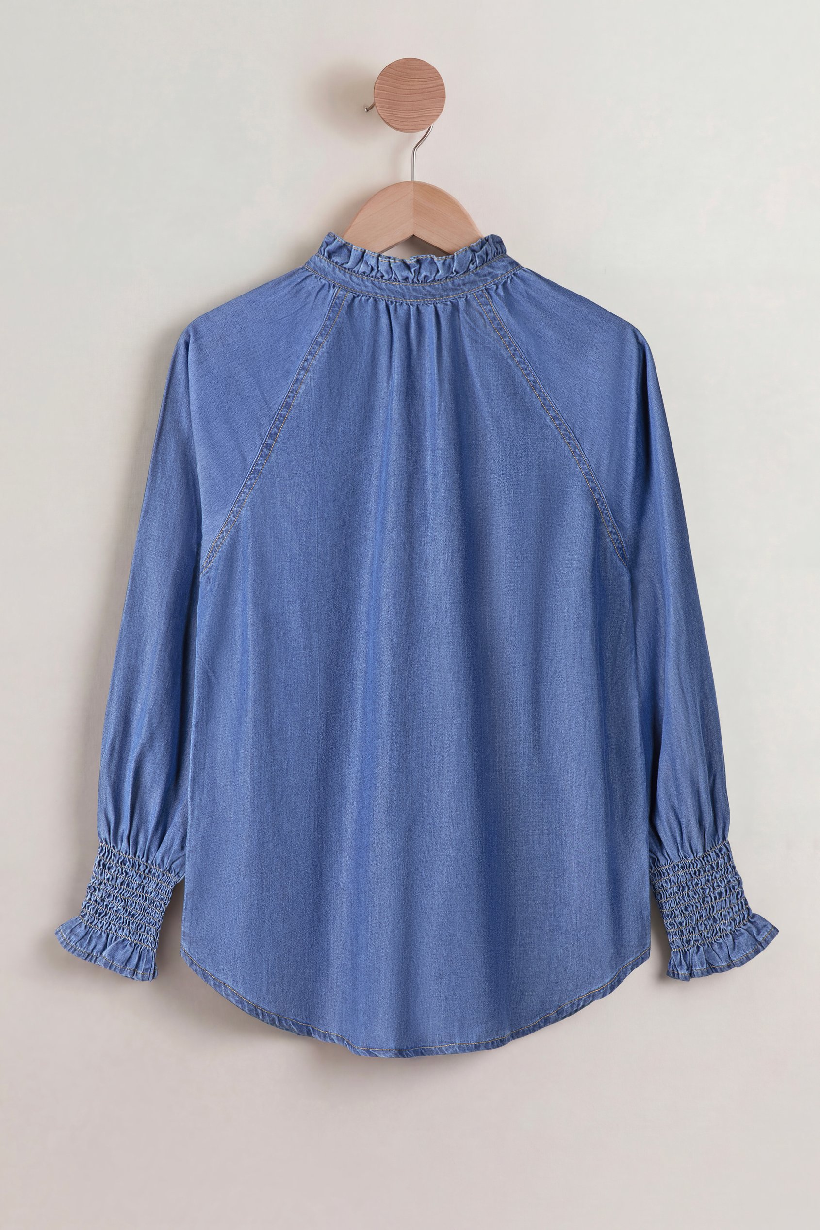 Women's Loose Fit Tencel Denim Shirt