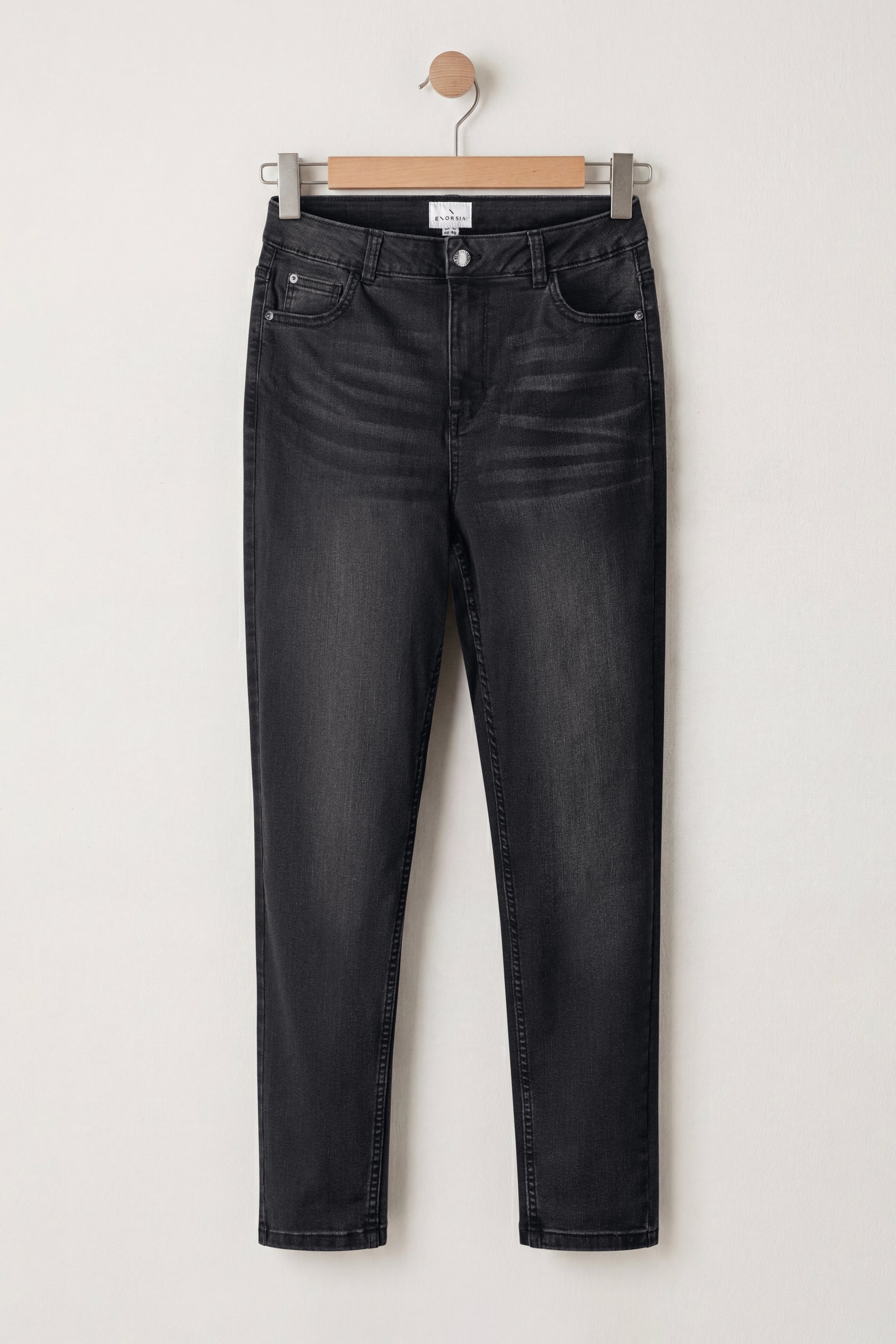 Womens Grey Slim Fit Jeans