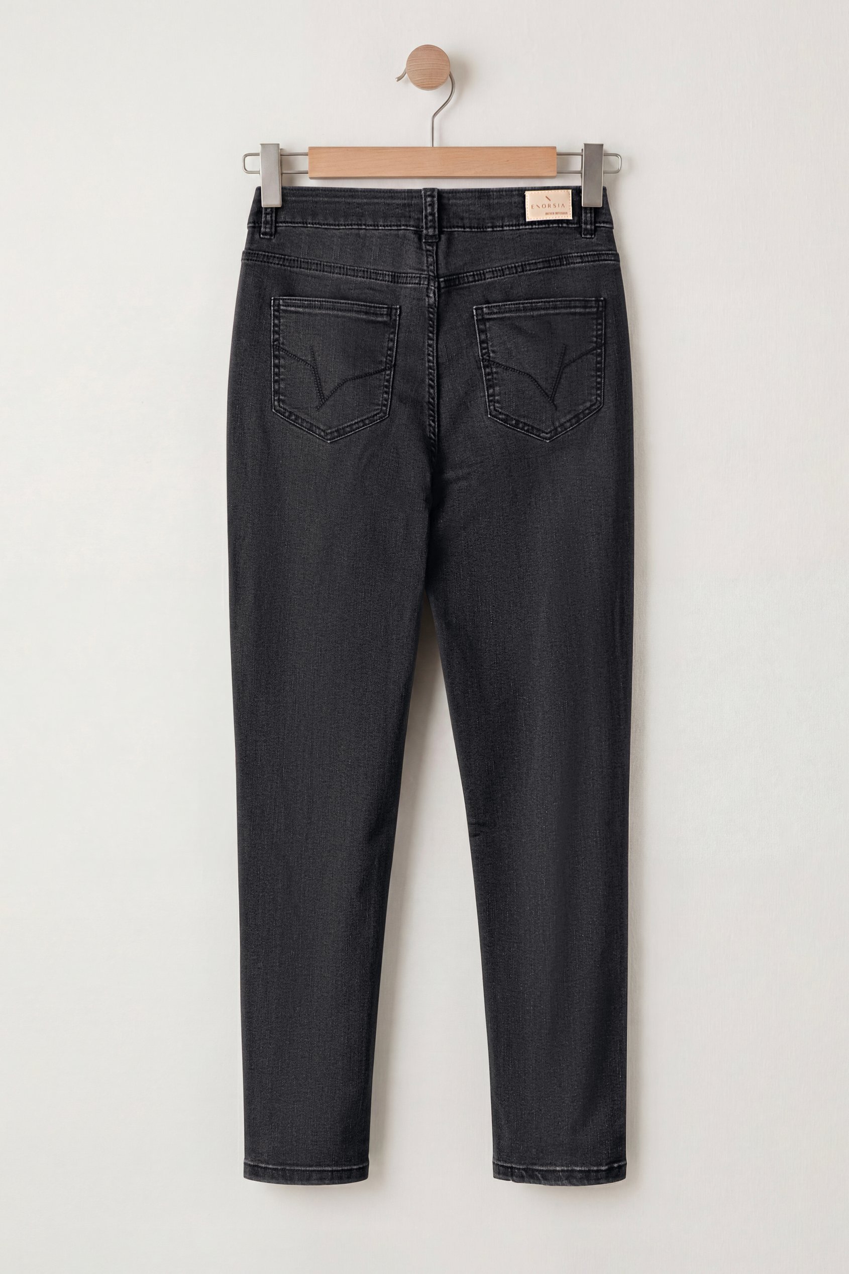 Womens Grey Slim Fit Jeans