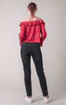 Womens Grey Slim Fit Jeans