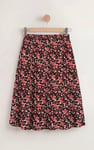Women's Viscose Midi A Line Skirt