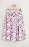 Women's Viscose Midi A Line Skirt