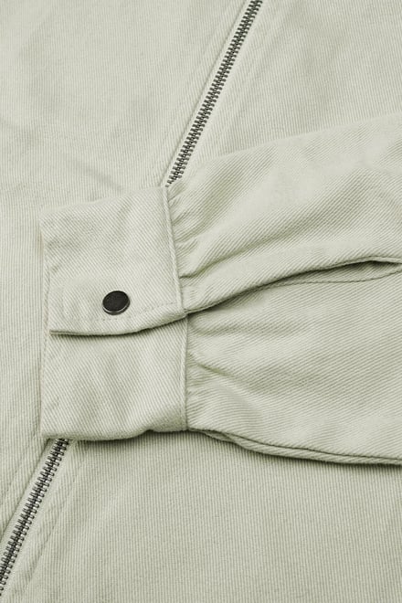 Womens Full Zip Cropped Jacket