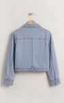 Women's Cropped Denim Jacket