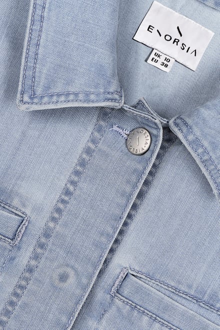 Women's Cropped Denim Jacket
