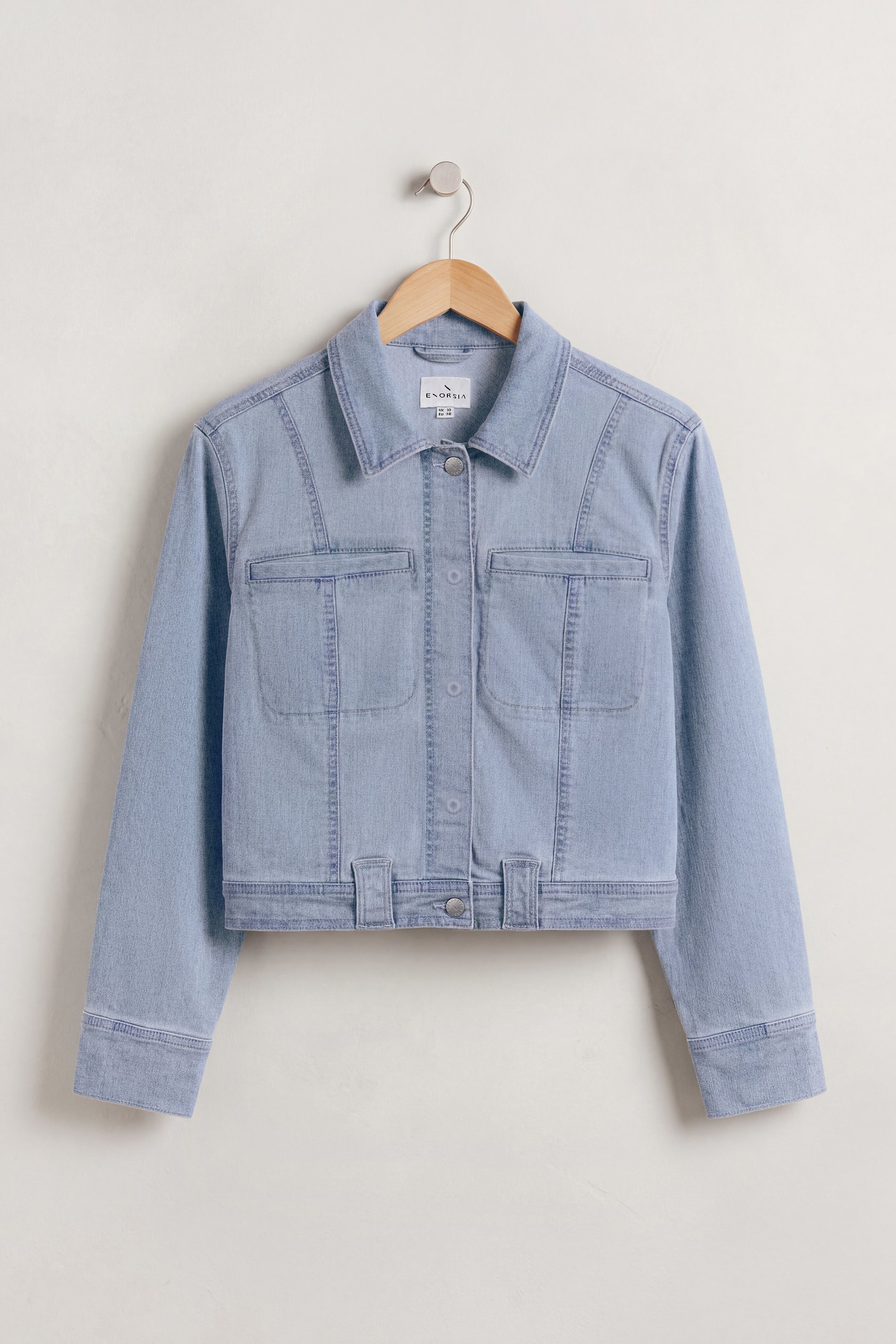 Women's Cropped Denim Jacket