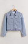 Women's Cropped Denim Jacket