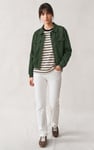 Womens Flap Pocket Button Detail Jacket