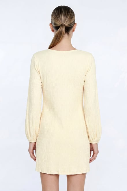 Women's Square Neck Jersey Mini Dress