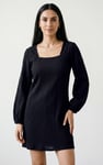 Women's Square Neck Jersey Mini Dress