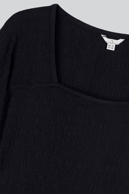 Women's Square Neck Jersey Mini Dress